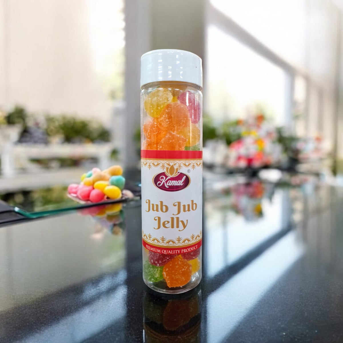 Kamal's Jub Jub Jelly - Fruity & Chewy Delight (Pack of 5, 110g Each)